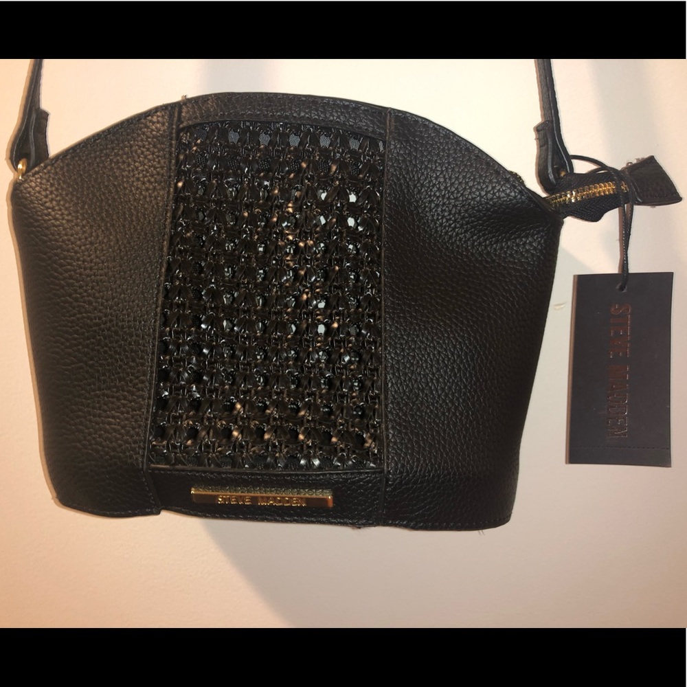 Steve Madden Black Crossbody NWT